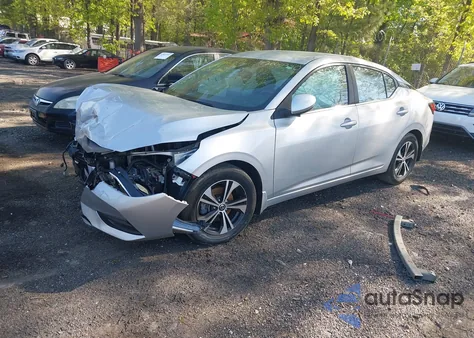 2021 Nissan Sentra Sv Xtronic Cvt from USA, damaged, VIN 3N1AB8CV8MY218724